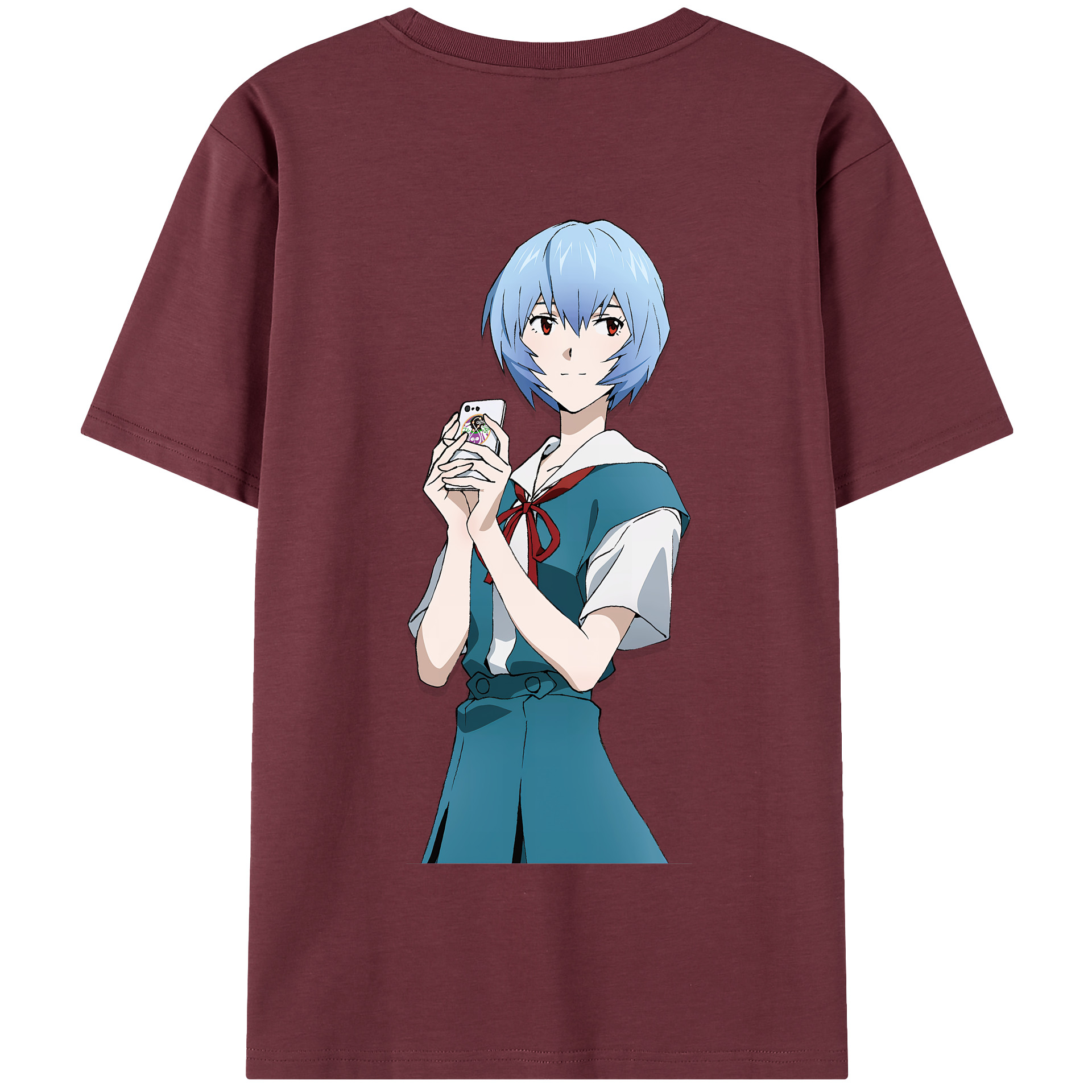 （画像用） EVA 新世紀エヴァンゲリオン 綿100％半袖Tシャツ（背面プリント）